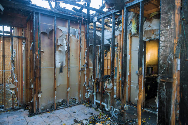 Professional Emergency Fire Cleanup technician working in Slippery Rock University, PA